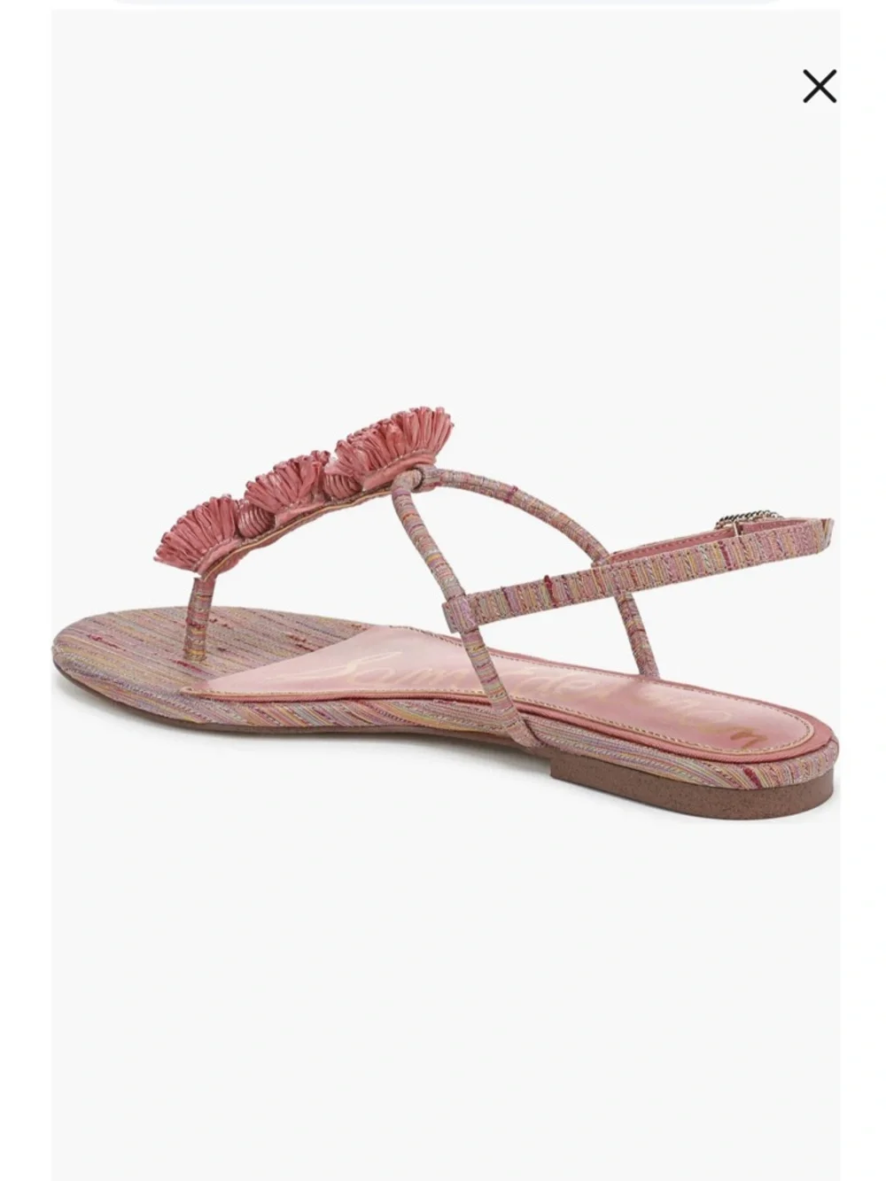 Sam Edelman Pink Eliza Sandals NWT - Picture 3 of 9